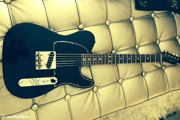 The Billy Duffy Custom Fender 'Esquire' - Front