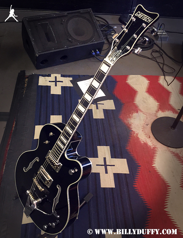 The Billy Duffy Gretsch Black Falcon