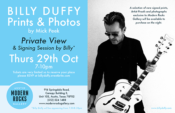 Billy Duffy Prints & Photos Show