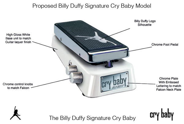 Billy Duffy Cry Baby Mock Up