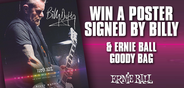 Win a Pursuit of Tone poster signed by Billy Duffy