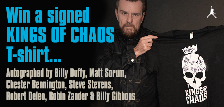 Win a signed Kings of Chaos T-Shirt