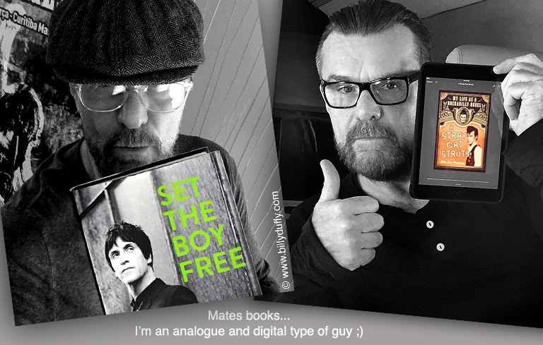 Billy Duffy in books by friends