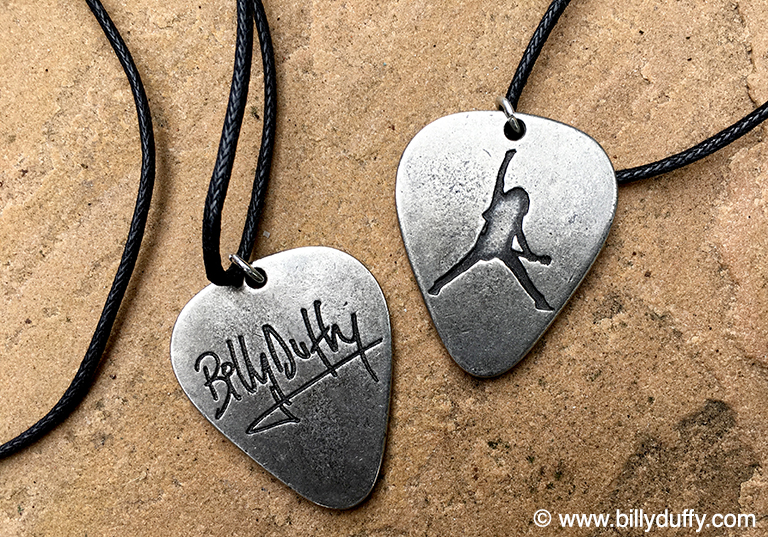 Billy Duffy Pewter Pendant