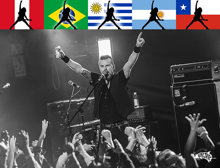 Billy Duffy in South America