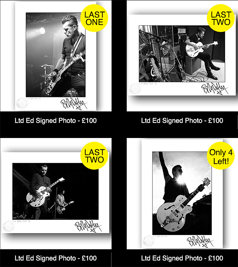 Buy Signed Billy Duffy Photos