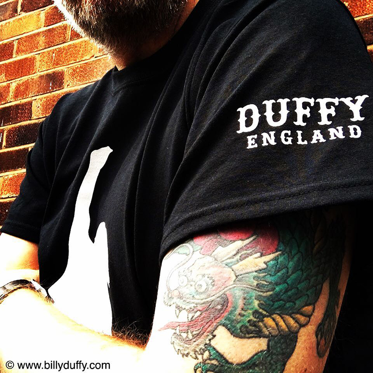 Brand New Billy Duffy T-Shirt Designs