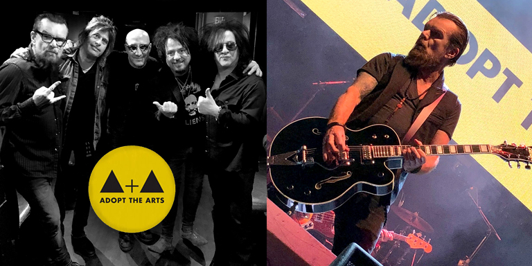 Billy Duffy & Kings of Chaos support Adopt The Arts
