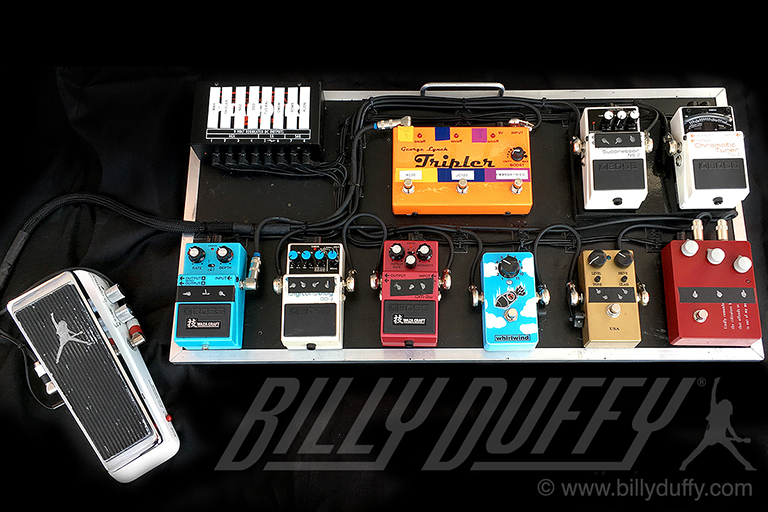 Billy Duffy Compact Pedal Board 2018