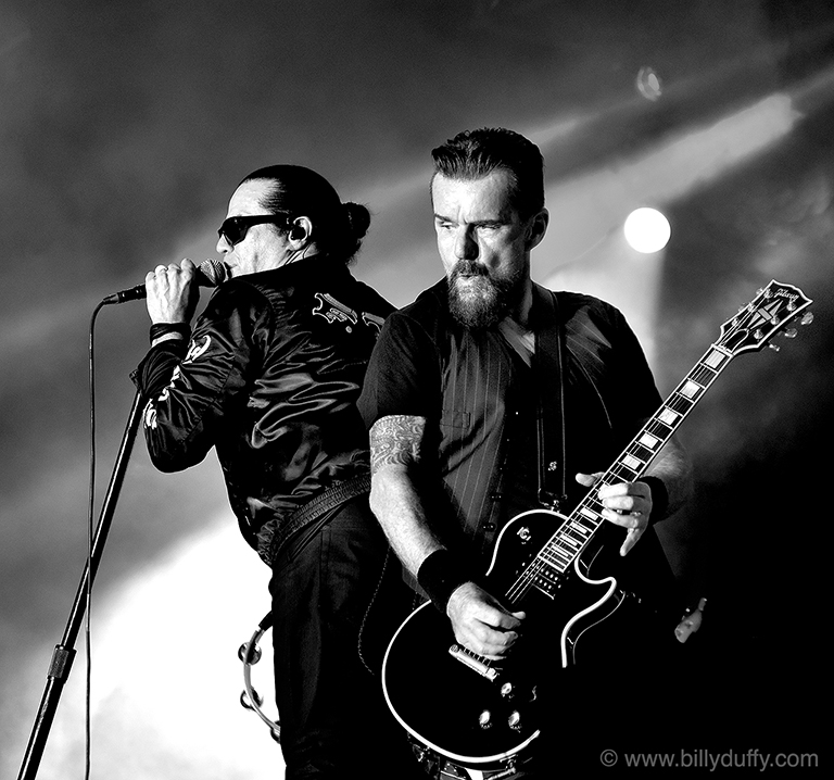 Billy Duffy & Ian Astbury at Ramblin' Man 2018