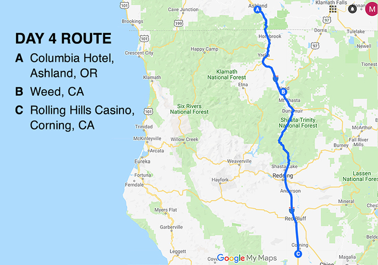 BD Road Trip Map Day 4 