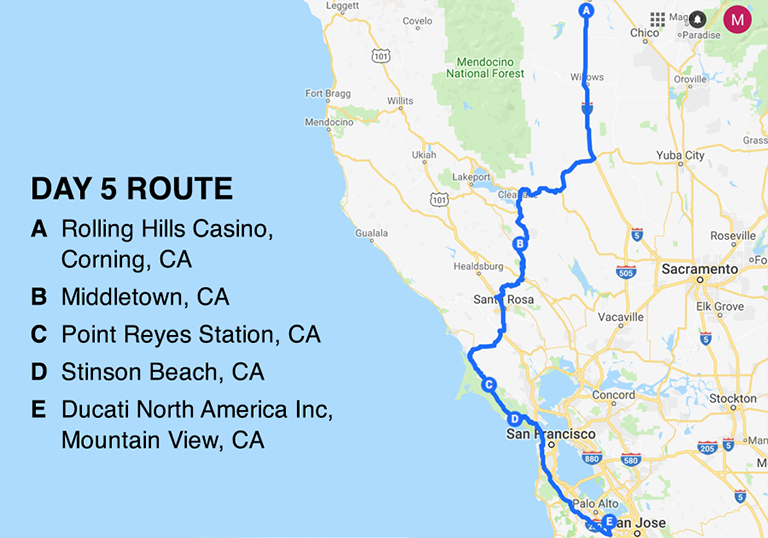 BD Road Trip Map Day 5