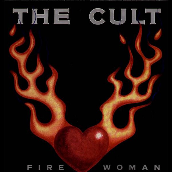 The Cult 'Fire Woman' single cover