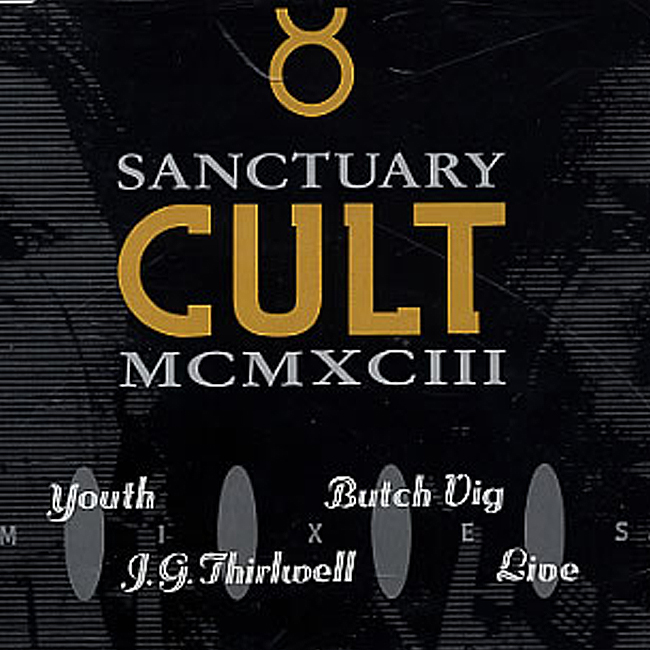 葛生千夏 CDS Salisbury The Cult She Sells Sanctuary Howling Mix Vinyl 12” Remix Astbury