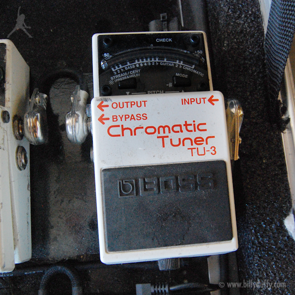 Billy Duffy's Boss TU-3 Tuner Pedal