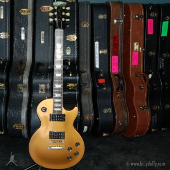 Billy's Gibson Les Paul Custom Gold Top 1960 reissue