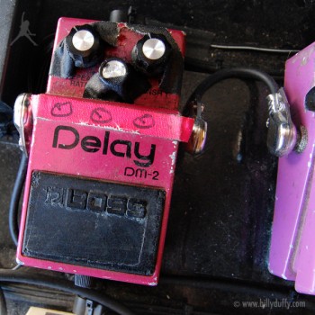 Billy Duffy's Boss DM-2 Delay Pedal