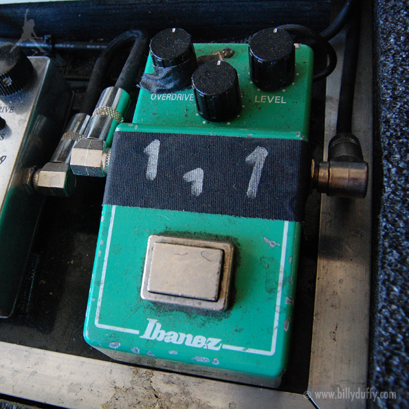 Billy Duffy's Ibanez Tube Screamer Pedal