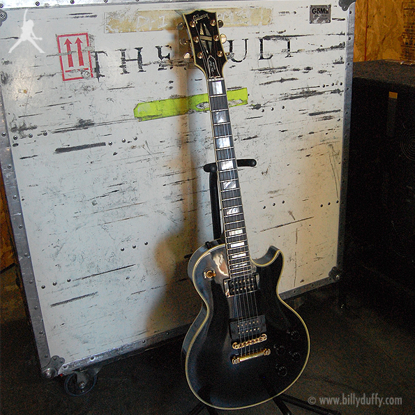 Billy Duffy's Black Les Paul Custom