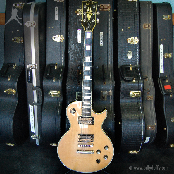 Billy Duffy's Les Paul Custom Wood Top 1976