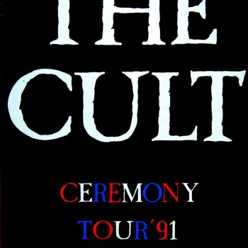 The Cult Gig Poster Munich 03-11-1991