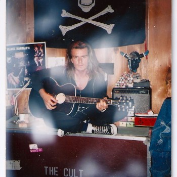 Billy in the studio in Vancouver – 1988