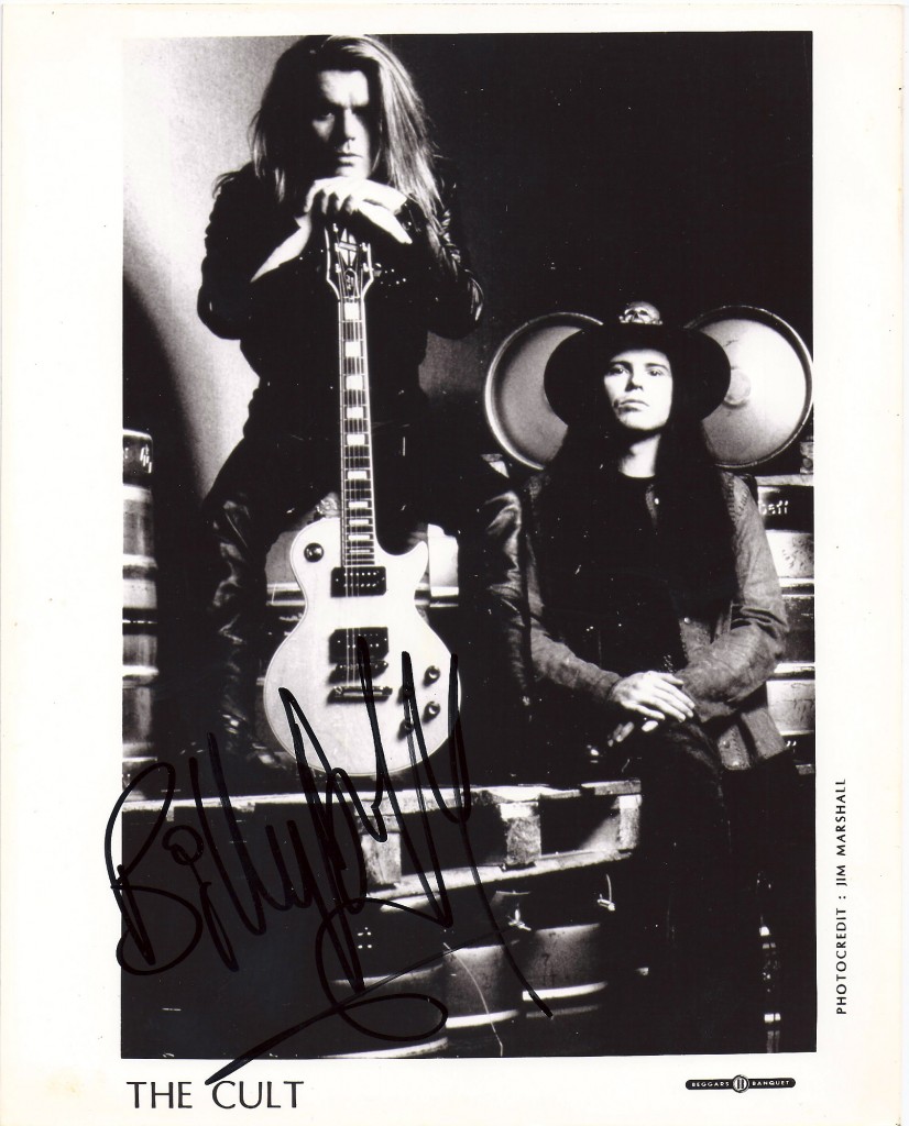 The Cult press photo from 1989 with Billy Duffy and Ian Astbury