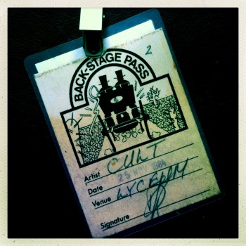 Billy’s Backstage Pass – The Cult at London Lyceum 25-11-1985