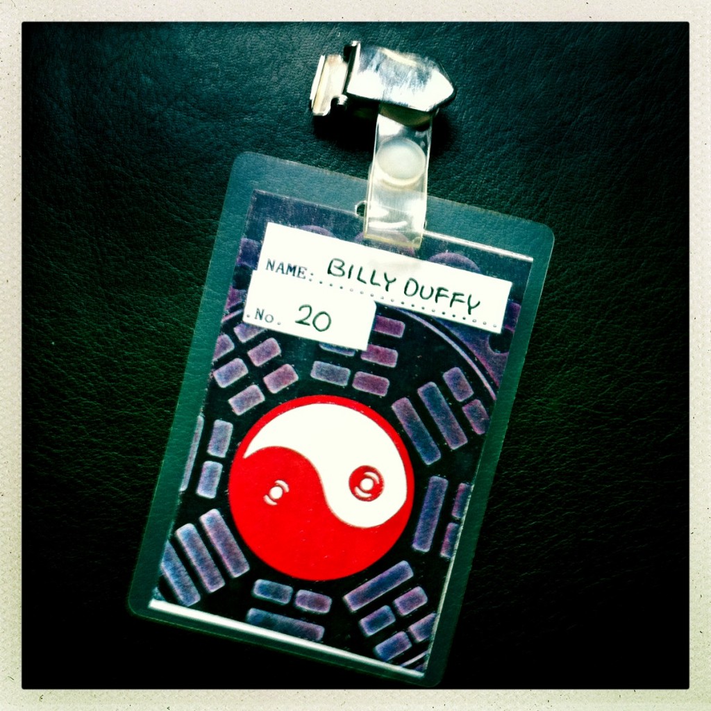 Billy Duffy'sLaminate from The Cult Revolution Tour 1985