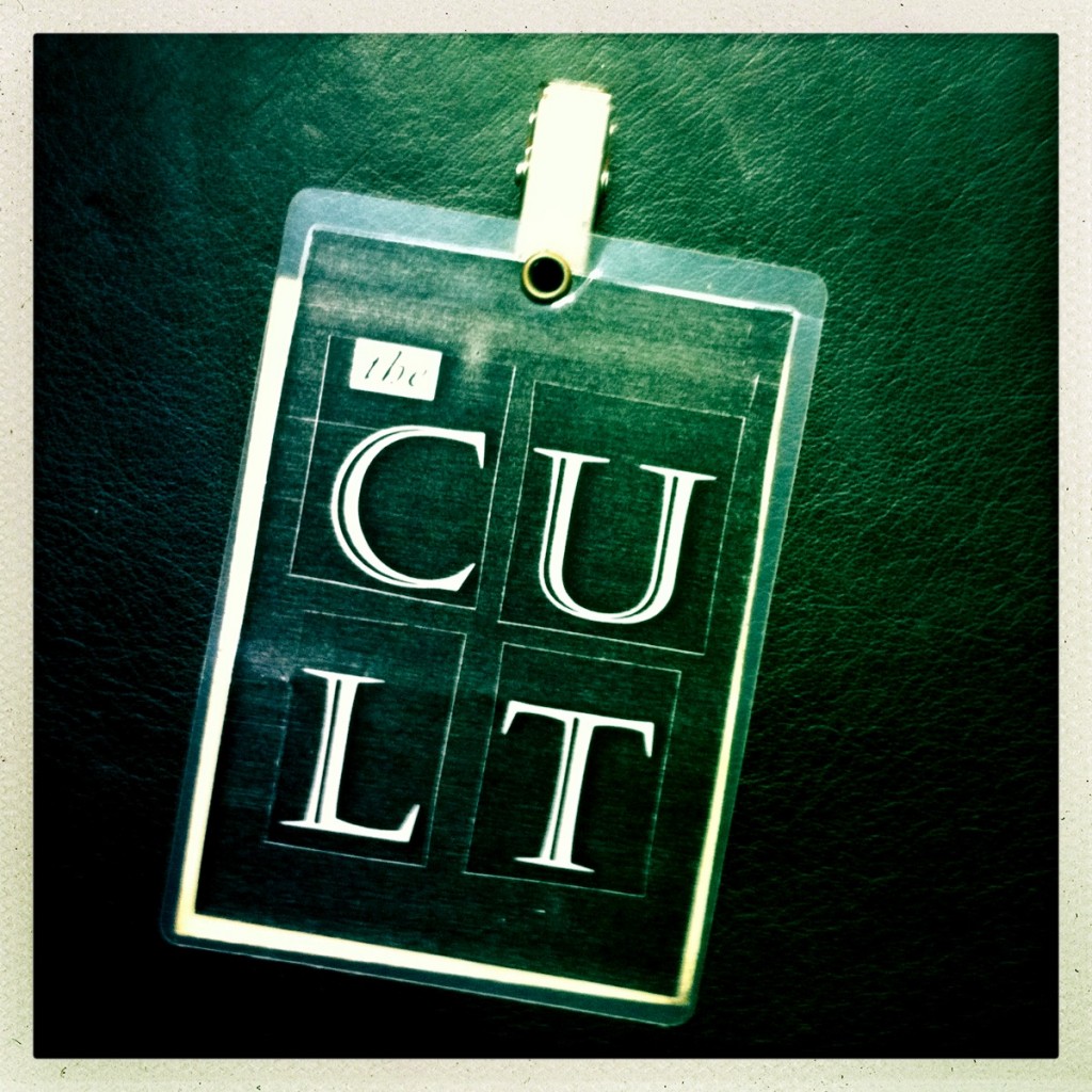 Billy Duffy's Laminate from The Cult Dreamtime Tour 1984