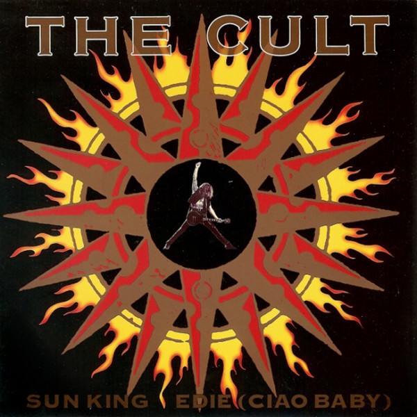The Cult 'Sun King' single cover