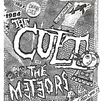 The Cult poster from 1st L.A. gig  27-07-1984