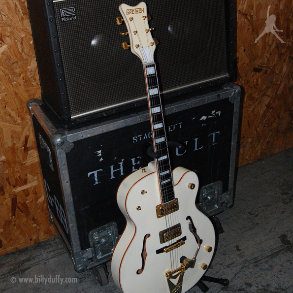 Billy Duffy's Gretsch 2003 White Falcon