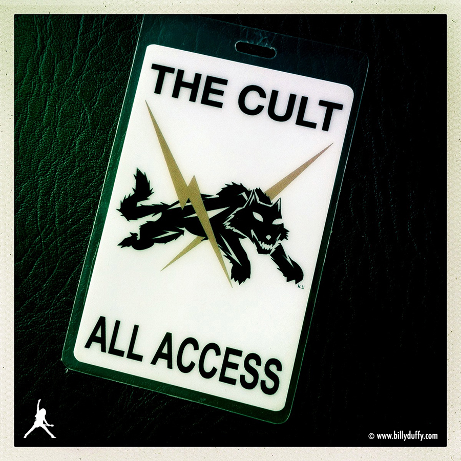 AAA laminate from The Cult 'Born Into This' Tour 2006