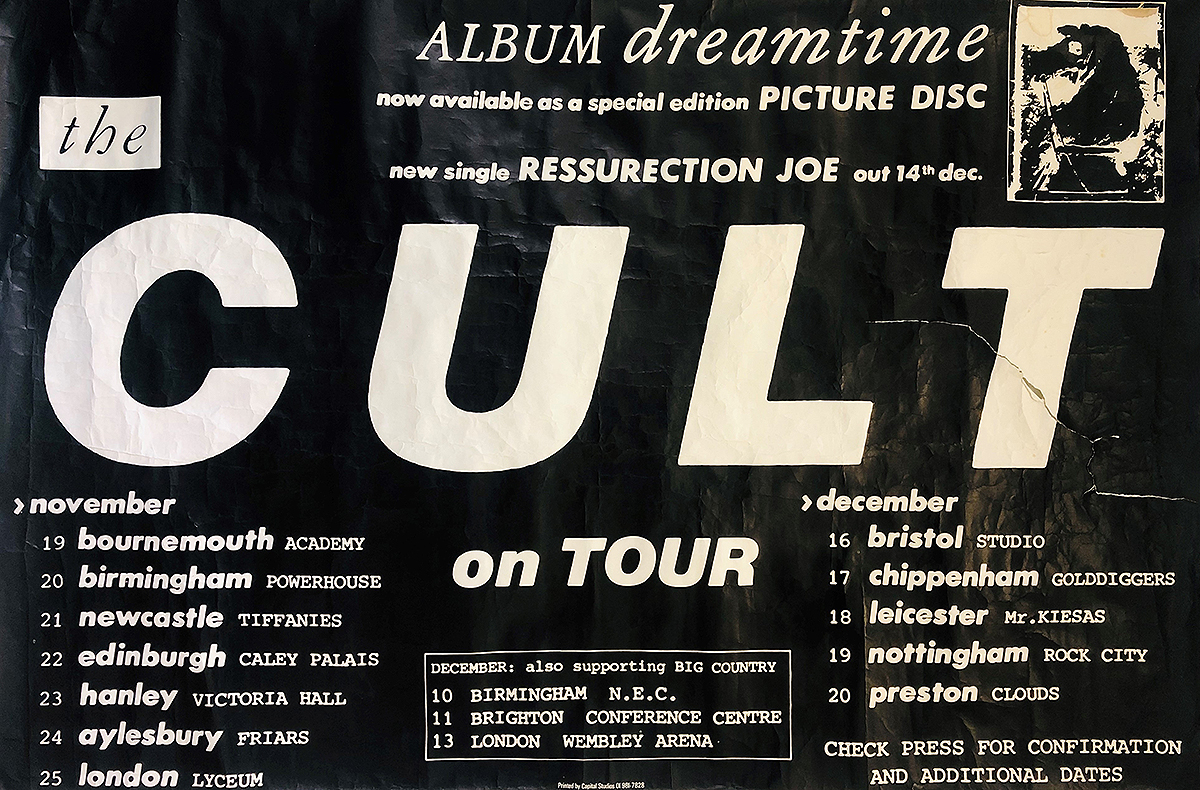 the cult tour 1984