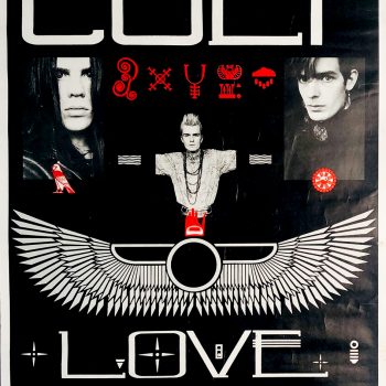 The Cult Love promo poster – 1985