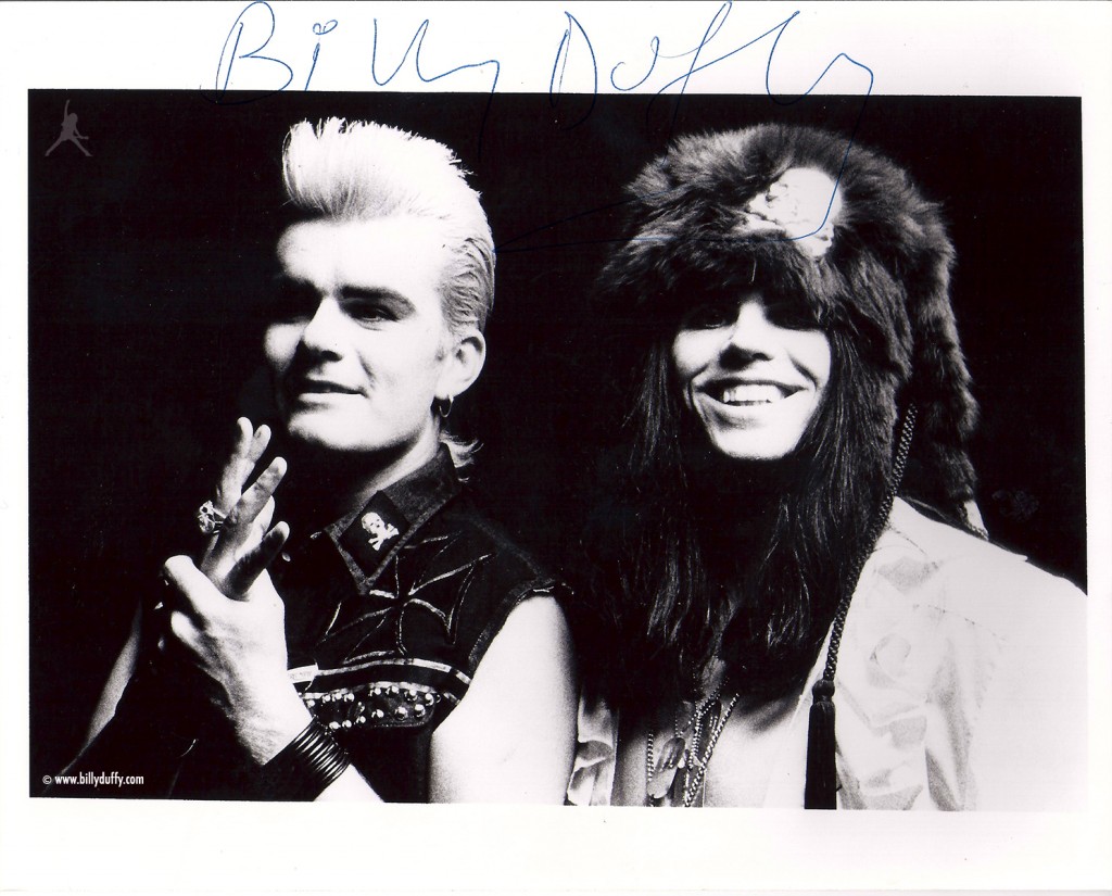 'Electric' press photo with Billy Duffy and Ian Astbury
