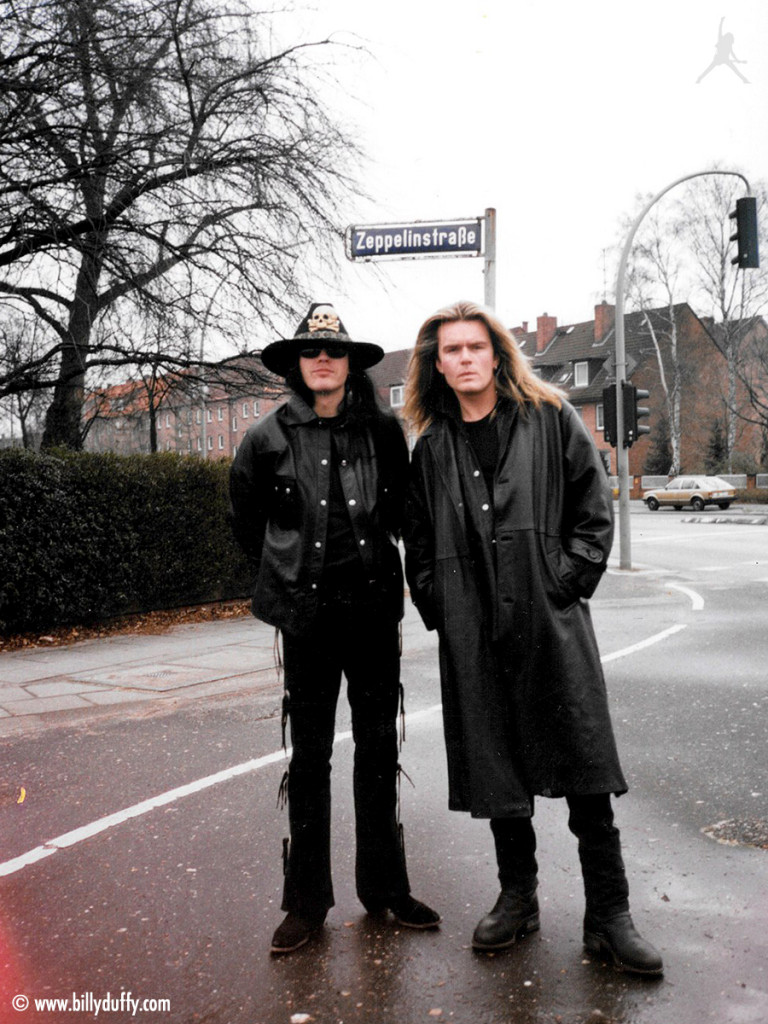 Billy Duffy & Ian Astbury in Hamburg - 1989