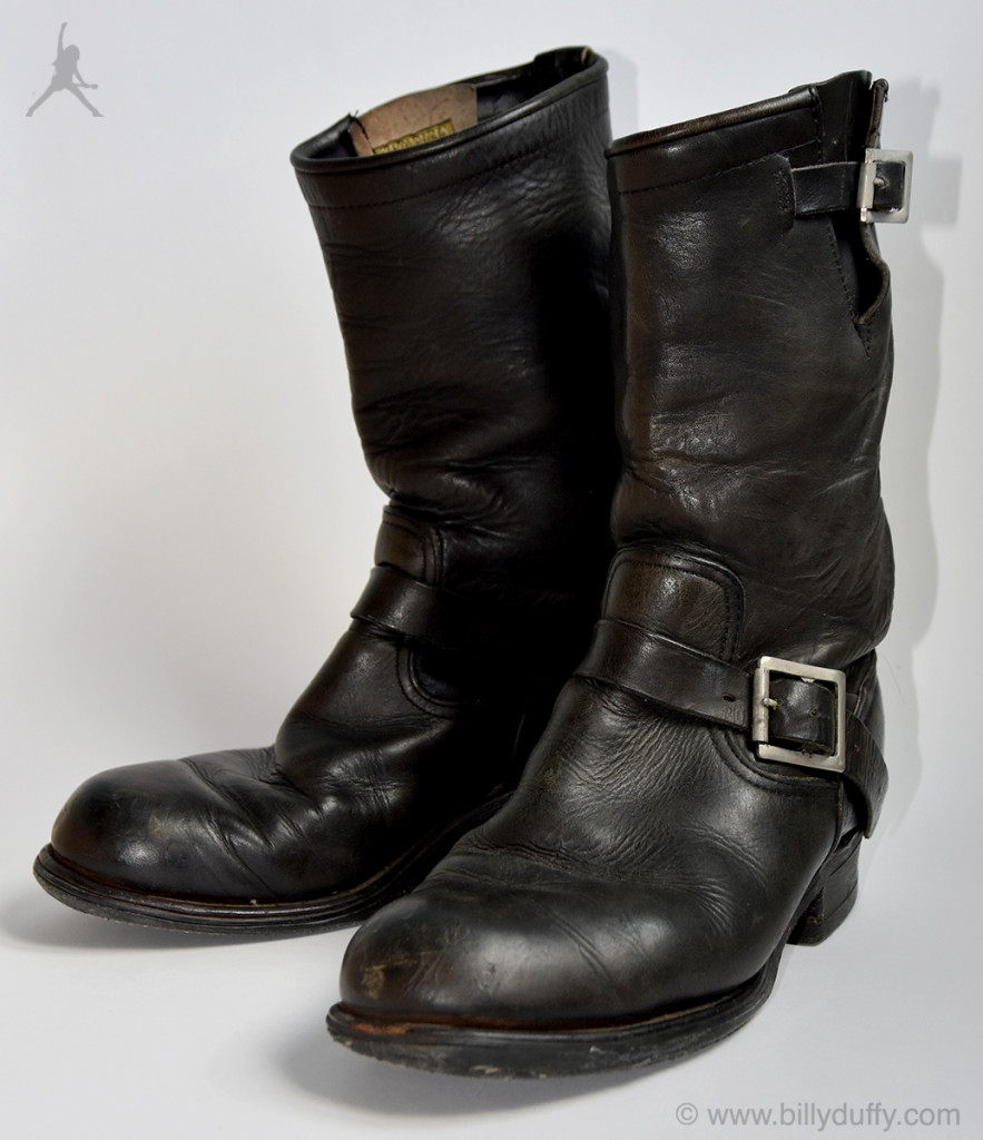 Billy Duffy's 'Clash' Motorcycle Boots