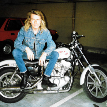 Billy and his first Harley…