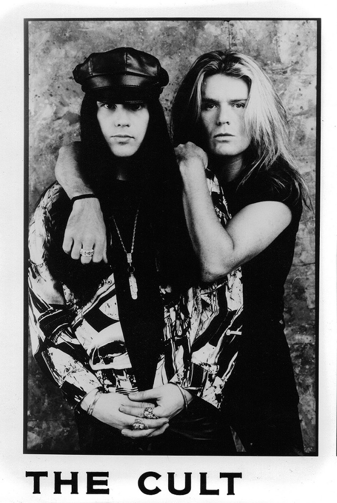 'Sonic Temple' era Billy Duffy & Ian Astbury Press Pic