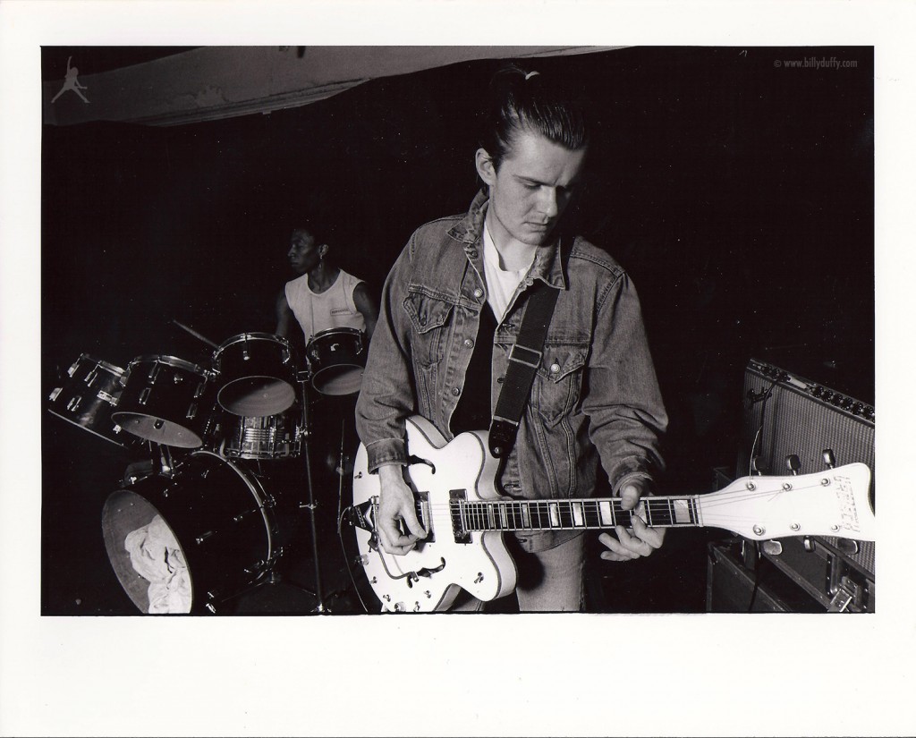 Billy Duffy with Ray in Death Cult