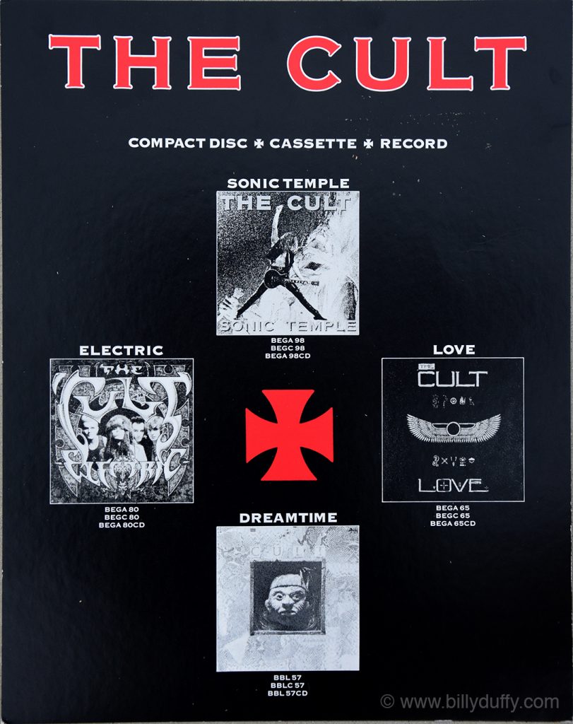 The Cult Albums Record Store Poster - 1999