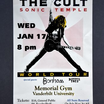 The Cult Poster 17-01-1990