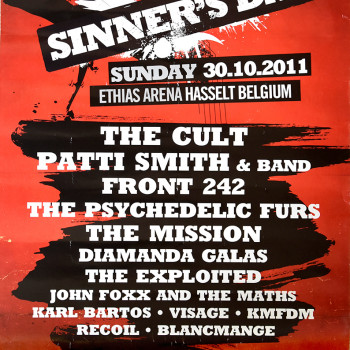 The Cult at Sinners Day, Belgium – 2011