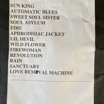 The Cult setlist 27-05-22