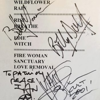 The Cult set list 01-06-2001