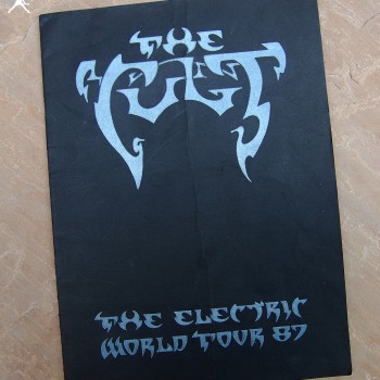 The Cult ‘Electric World Tour 87’ Programme