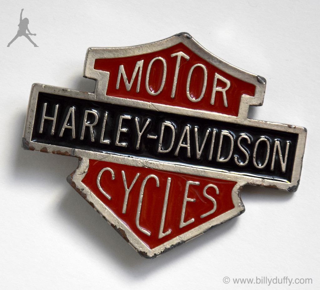 Billy Duffy's Harley-Davidson Belt Buckle