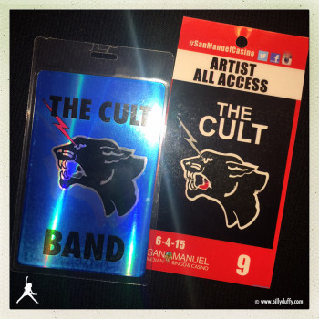 Billy’s Laminates for The Cult at Highland 04-06-2015